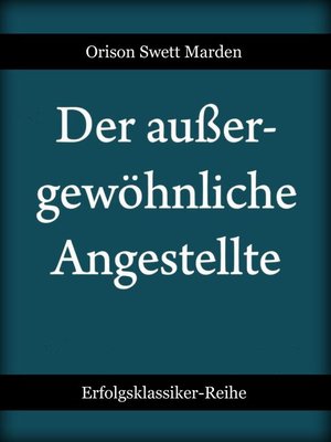 cover image of Der außergewöhnliche Angestellte